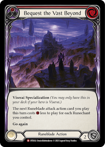 BEQUEST THE VAST BEYOND (RED) / Majestic / DTD