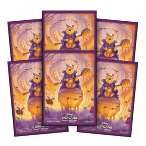 Disney Lorcana TCG:  Azurite Sea Sleeves Winnie the Pooh Hunny Wizard