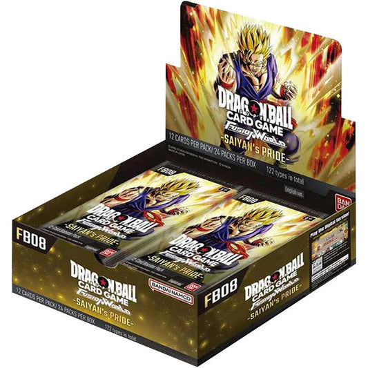 Dragon Ball Super Card Game Fusion World Saiyan's Pride [FB08] Booster Box / 24 Packs