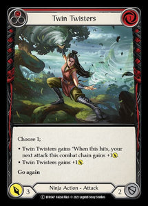 TWIN TWISTERS (RED) / Common / OUT