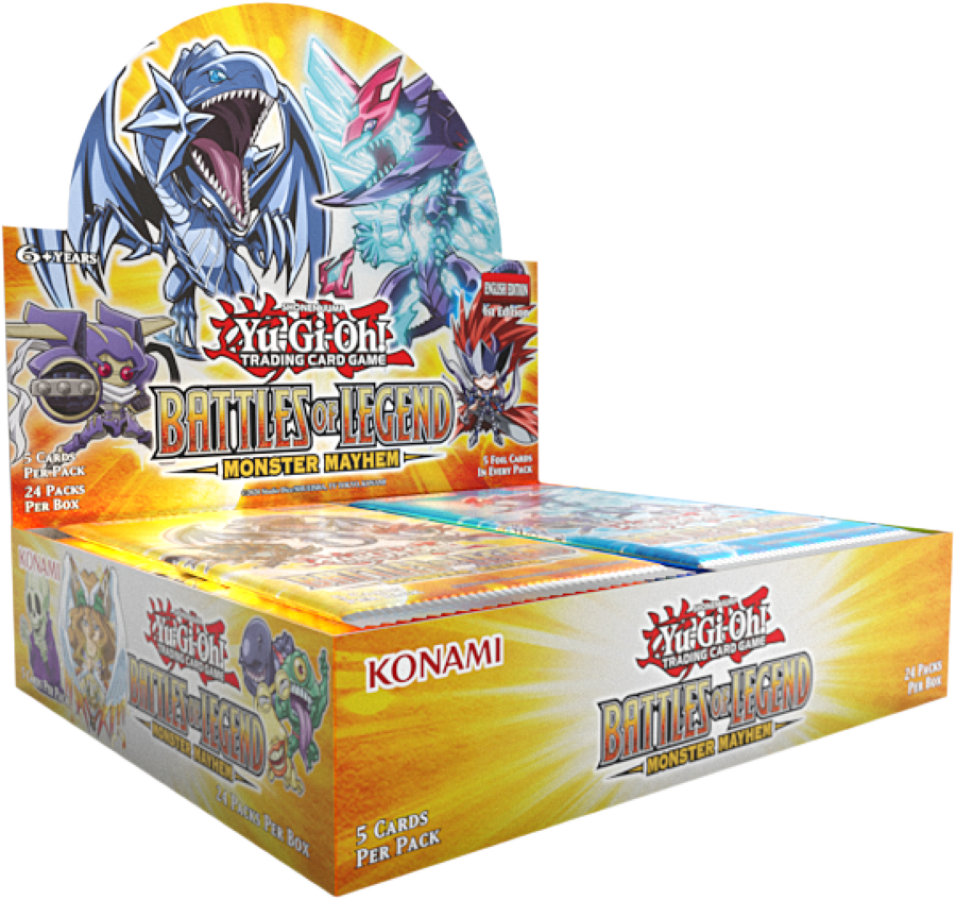 Yu-Gi-Oh! - Battles of Legend: Monster Mayhem Booster Box / 24 Packs