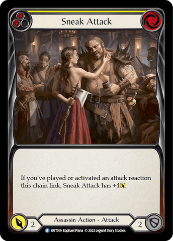 SNEAK ATTACK (YELLOW) / Rare / OUT