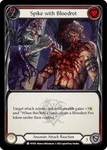 SPIKE WITH BLOODROT (RED) / Rare / OUT
