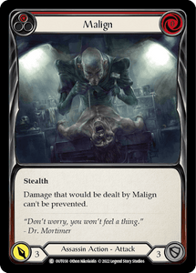 MALIGN (RED) / Common / OUT