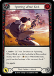 SPINNING WHEEL KICK (RED) / Rare / OUT