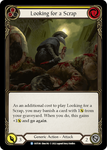 LOOKING FOR A SCRAP (YELLOW) / Rare / OUT