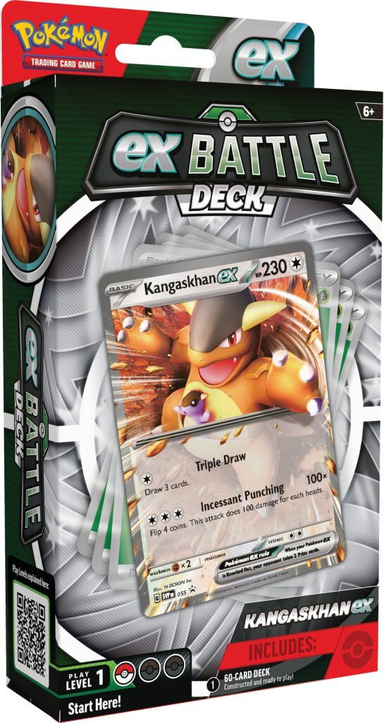 Pokemon TCG Kangaskhan & Greninja ex Battle Deck