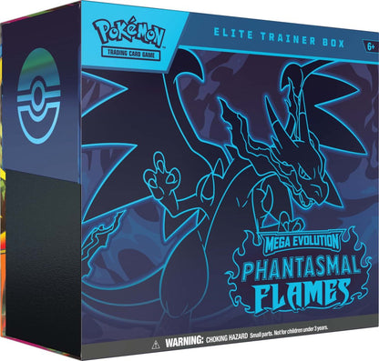 PREORDER! Pokemon TCG: Mega Evolution - Phantasmal Flames Elite Trainer Box