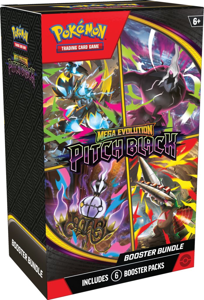 PREORDER! Pokémon TCG: Mega Evolution Pitch Black Booster Bundle