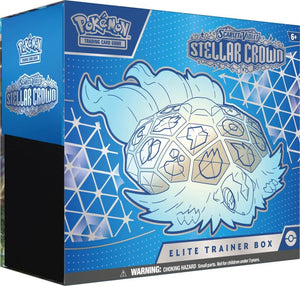 Pokemon TCG Scarlet & Violet 7 Stellar Crown Trainer Box