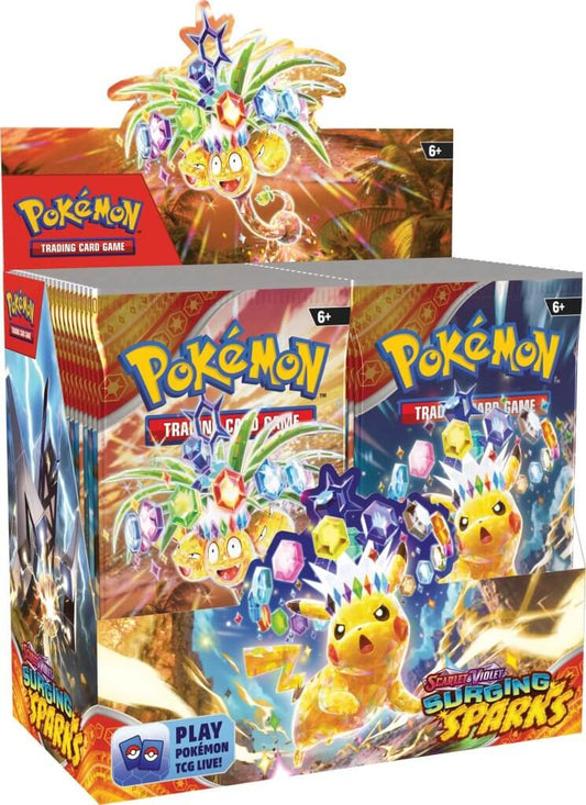 Pokemon TCG Scarlet & Violet Surging Sparks Booster Box / 36 Packs