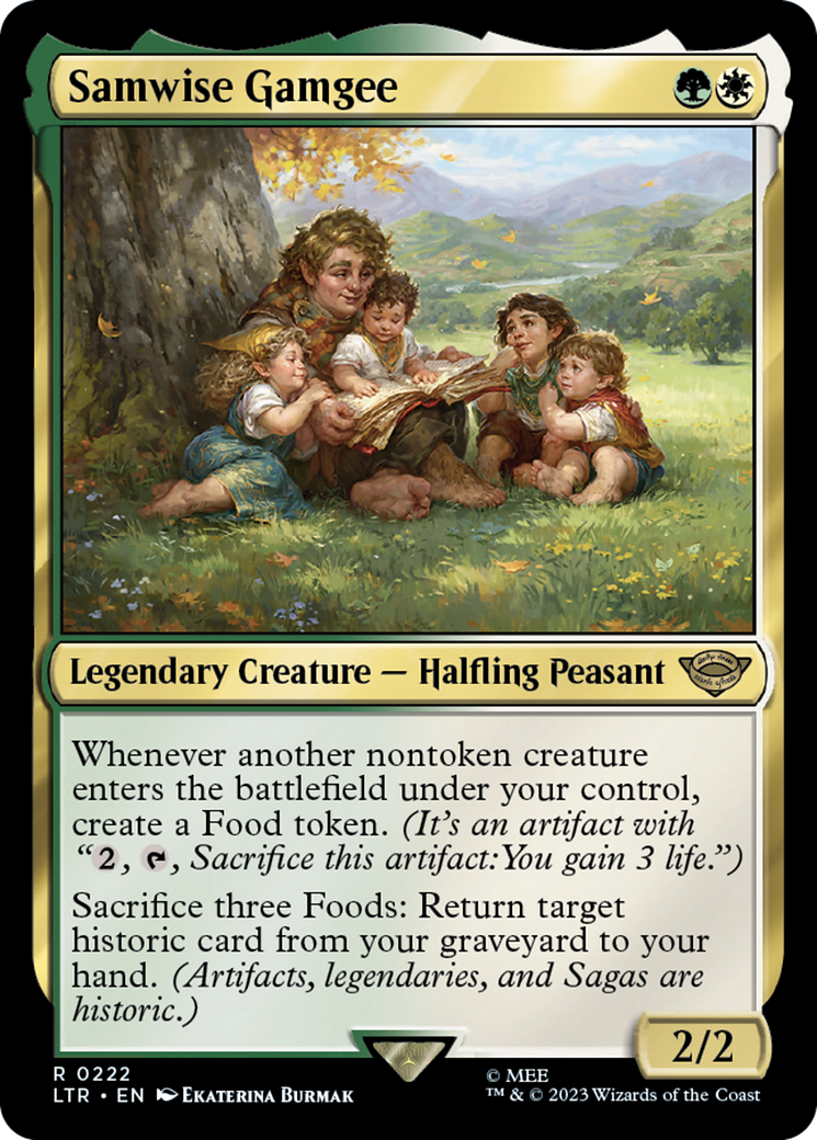 Samwise Gamgee (LTR-222) - The Lord of the Rings: Tales of Middle-earth Foil