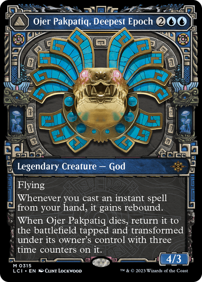 Ojer Pakpatiq, Deepest Epoch // Temple of Cyclical Time (LCI-315) - The Lost Caverns of Ixalan: (Showcase)