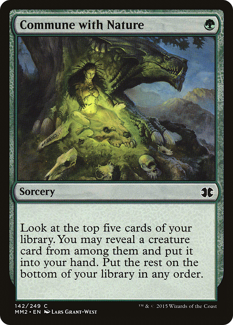 Commune with Nature (MM2-142) - Modern Masters 2015