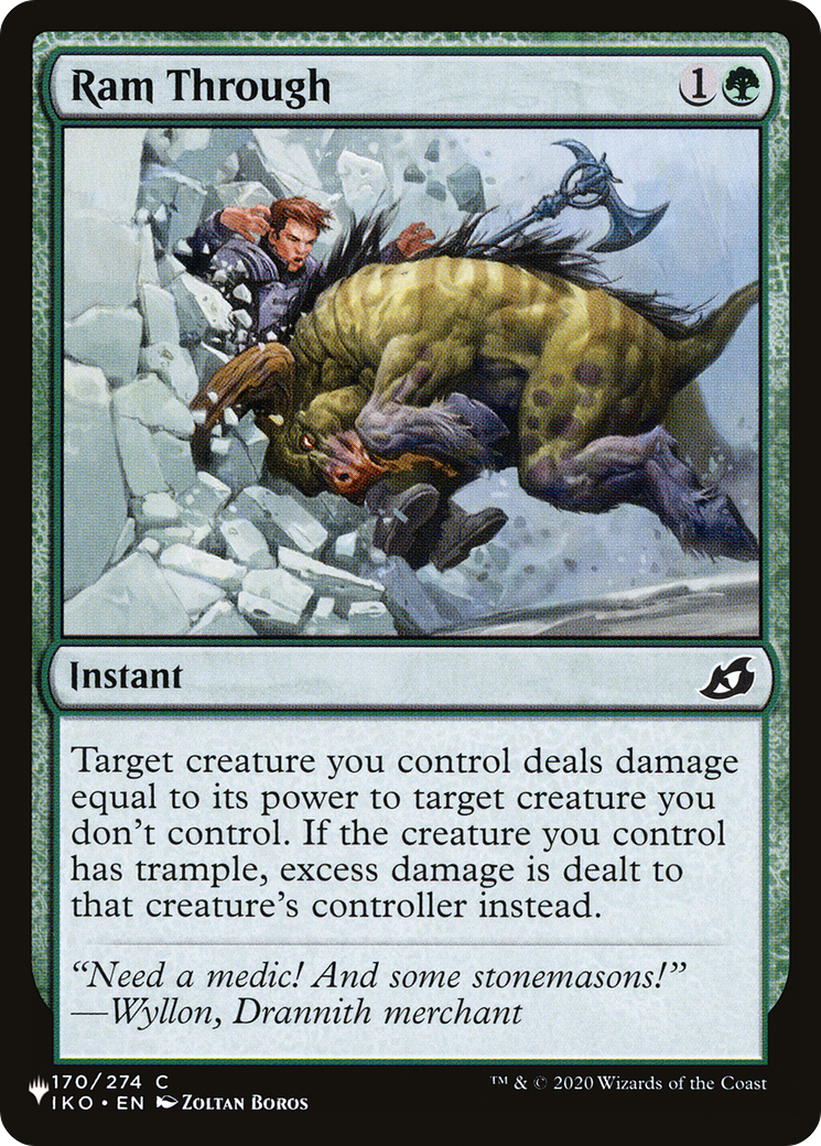 Ram Through (LIST-IKO-170) - The List