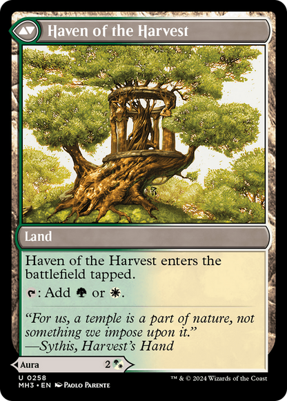 Strength of the Harvest // Haven of the Harvest (MH3-258) - Modern Horizons 3 Foil