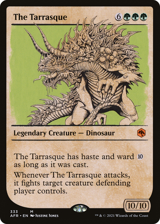 The Tarrasque (AFR-333) - Adventures in the Forgotten Realms: (Showcase)