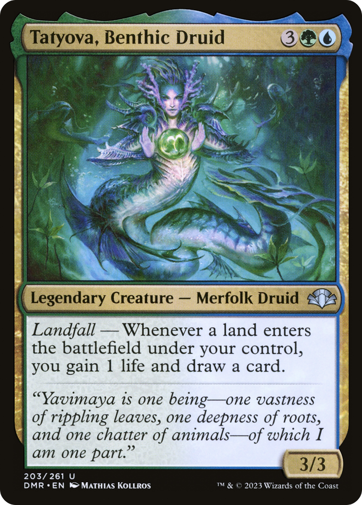 Tatyova, Benthic Druid (DMR-203) - Dominaria Remastered