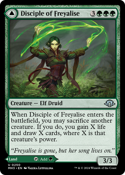 Disciple of Freyalise // Garden of Freyalise (MH3-250) - Modern Horizons 3