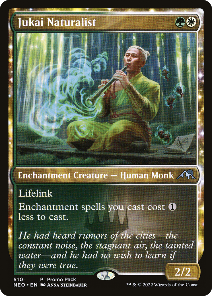 Jukai Naturalist (PPNEO-510) - Kamigawa: Neon Dynasty: (enchantment) Foil