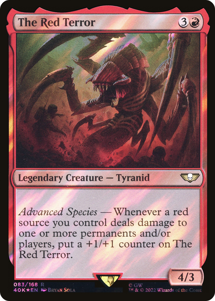 The Red Terror (40K-83★) - Warhammer 40,000 Commander Foil