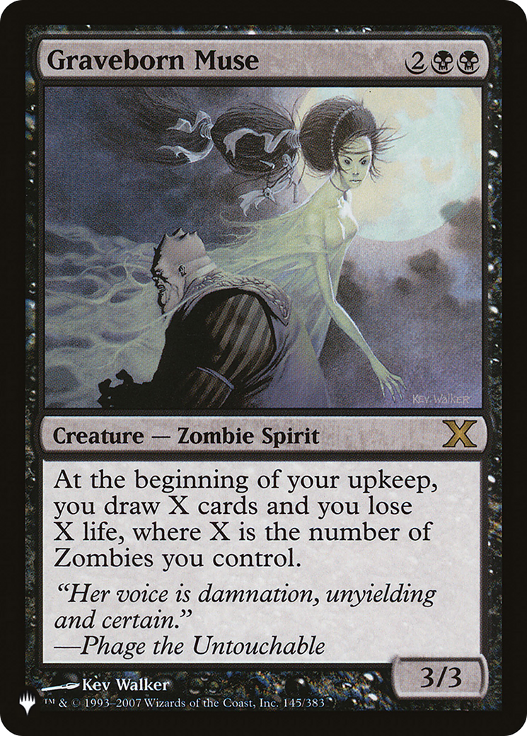 Graveborn Muse (LIST-10E-145) - The List
