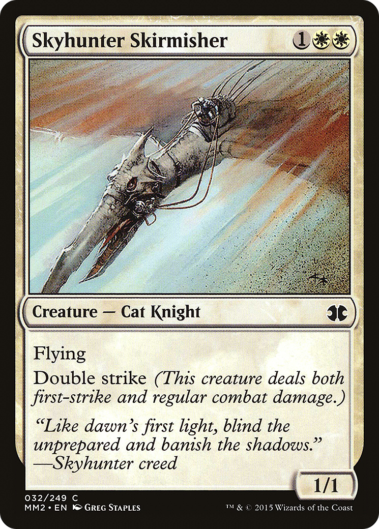 Skyhunter Skirmisher (MM2-032) - Modern Masters 2015 Foil