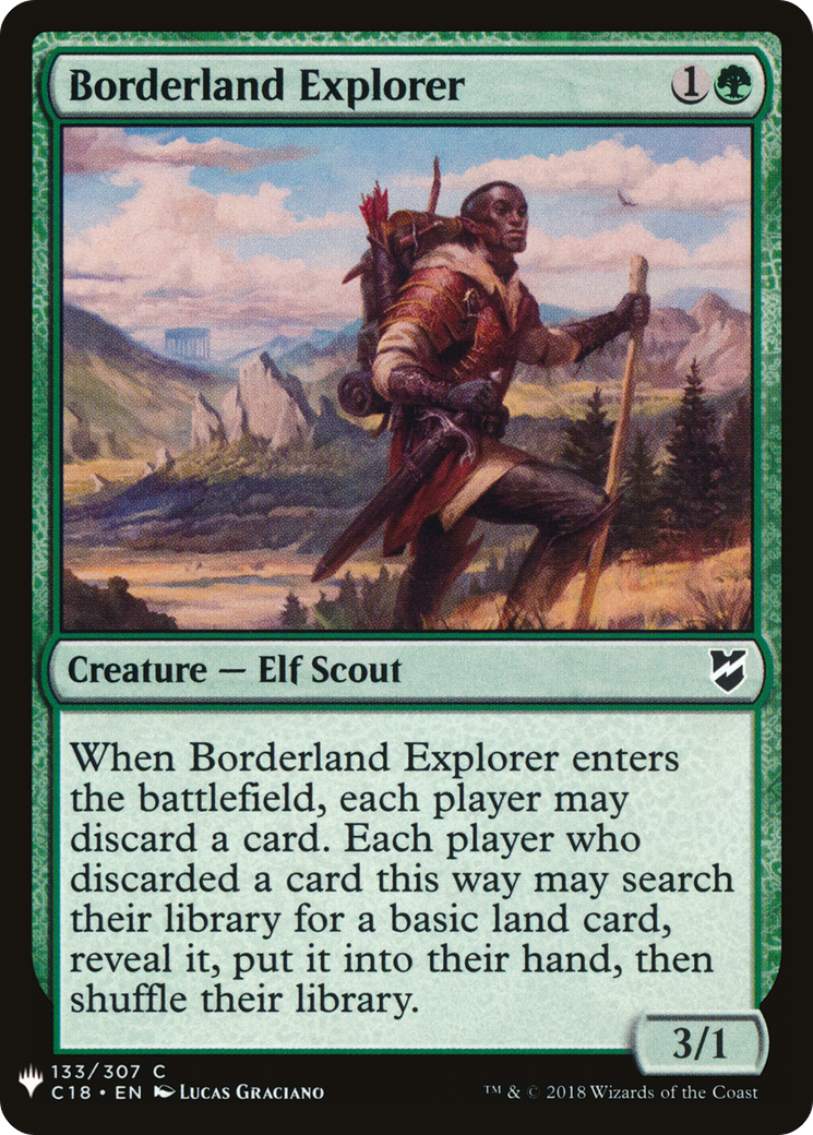 Borderland Explorer (LIST-C18-133) - The List