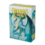 Dragon Shield: Japanese Size Sleeves – Matte – Turquoise
