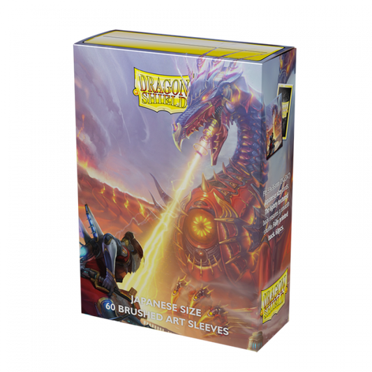 Dragon Shield: Japanese Size Sleeves – Classic Art – Bolt Reaper (60)