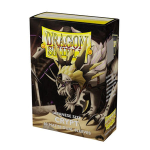 Dragon Shield: 60 Japanese Size Sleeves – Matte Dual – Crypt (Neonen)