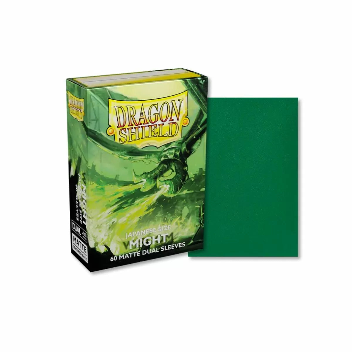 Dragon Shield Sleeves Japanese - Box 60 - Might Matte Dual