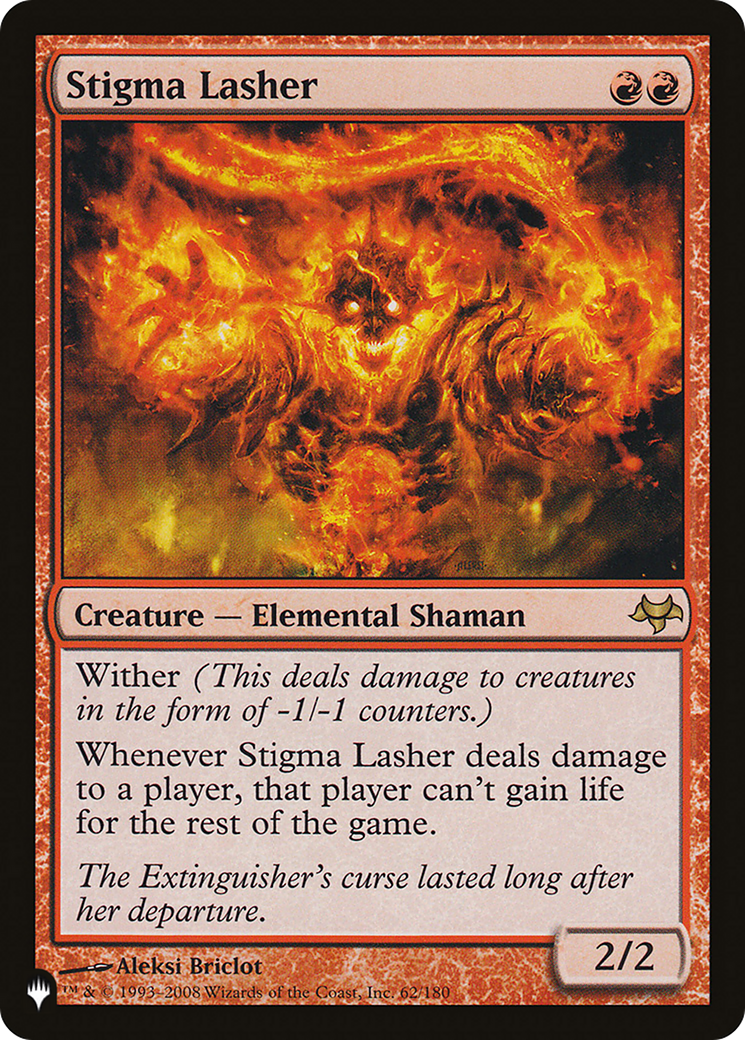 Stigma Lasher (PLST-EVE-62) - The List Foil