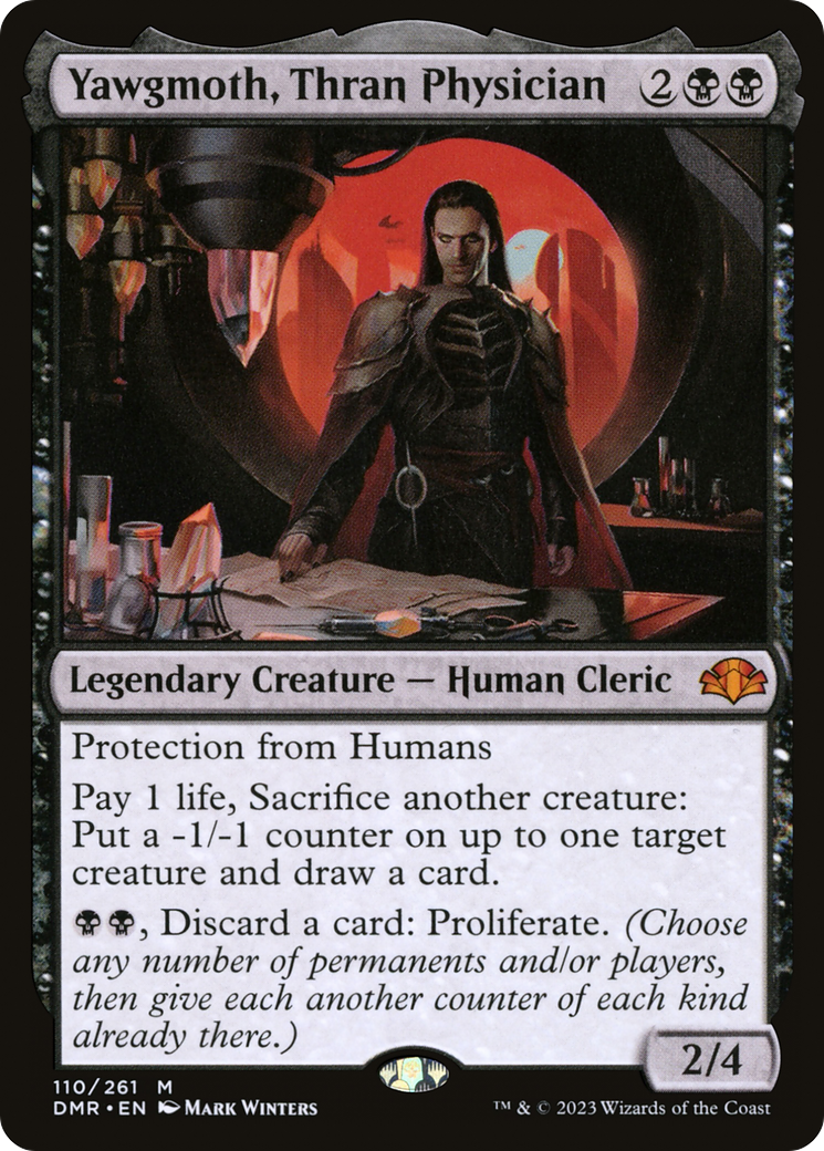 Yawgmoth, Thran Physician (DMR-110) - Dominaria Remastered