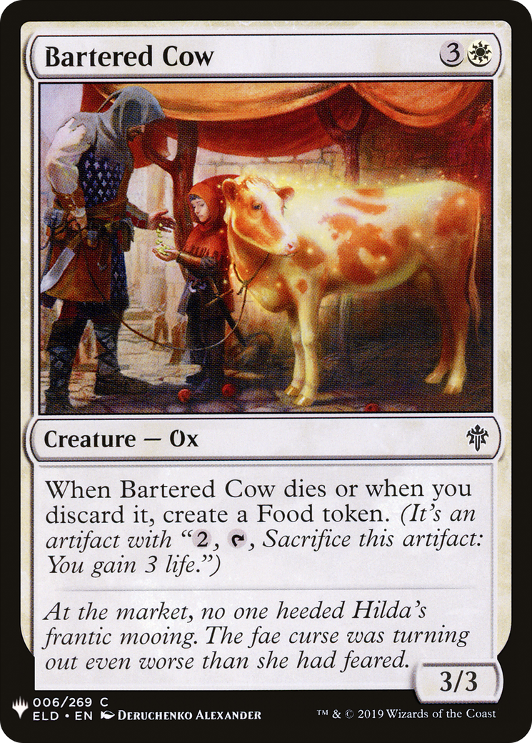 Bartered Cow (LIST-ELD-6) - The List