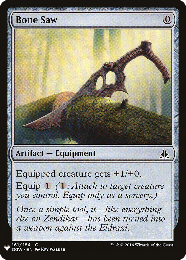 Bone Saw (LIST-OGW-161) - The List