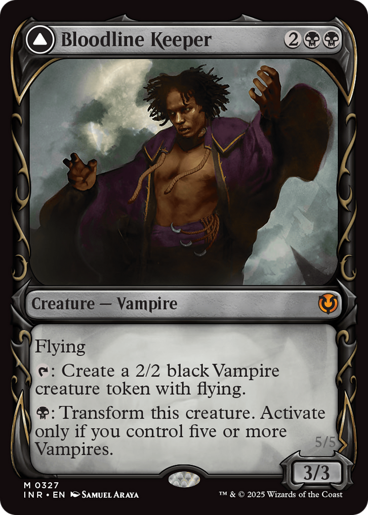 Bloodline Keeper // Lord of Lineage (INR-327) - Innistrad Remastered: (Showcase)