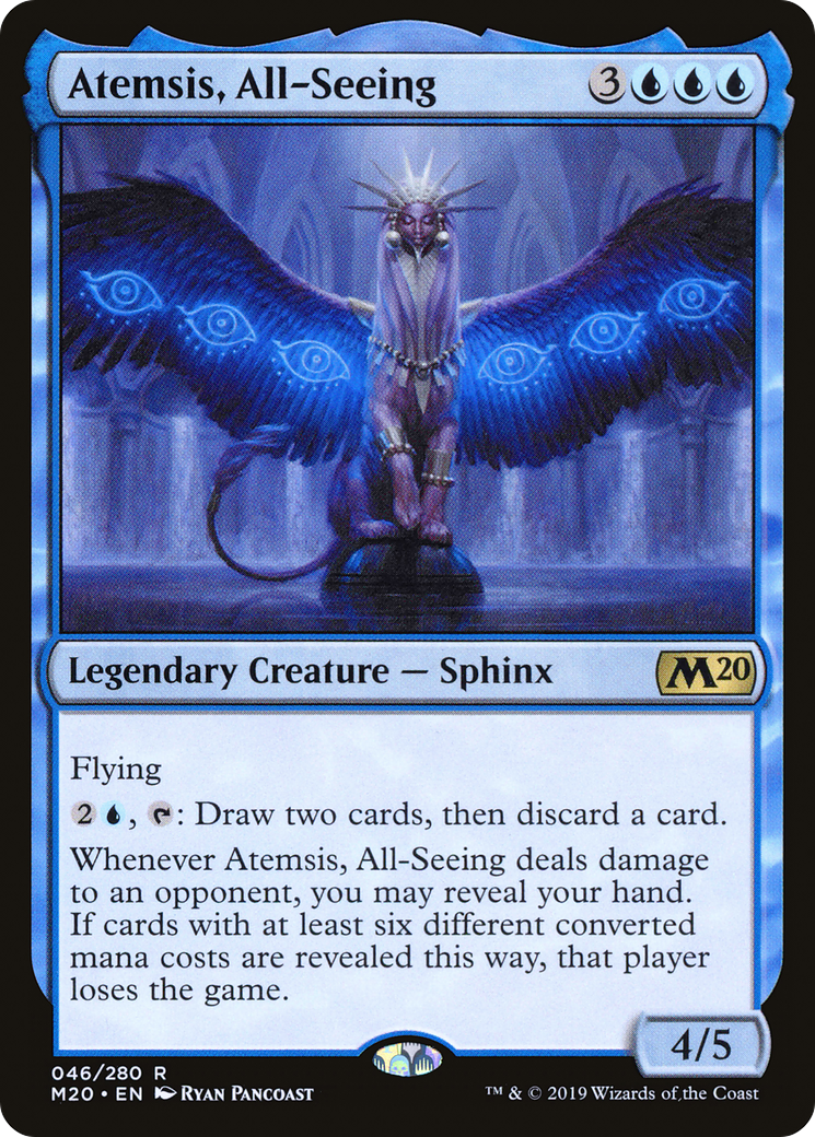 Atemsis, All-Seeing (M20-046) - Core Set 2020