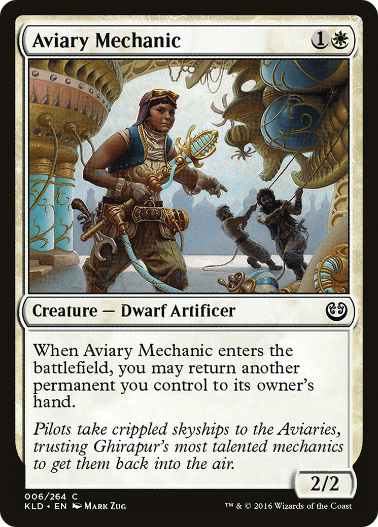 Aviary Mechanic (KLD-006) - Kaladesh Foil