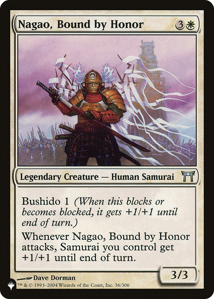 Nagao, Bound by Honor (LIST-CHK-36) - The List