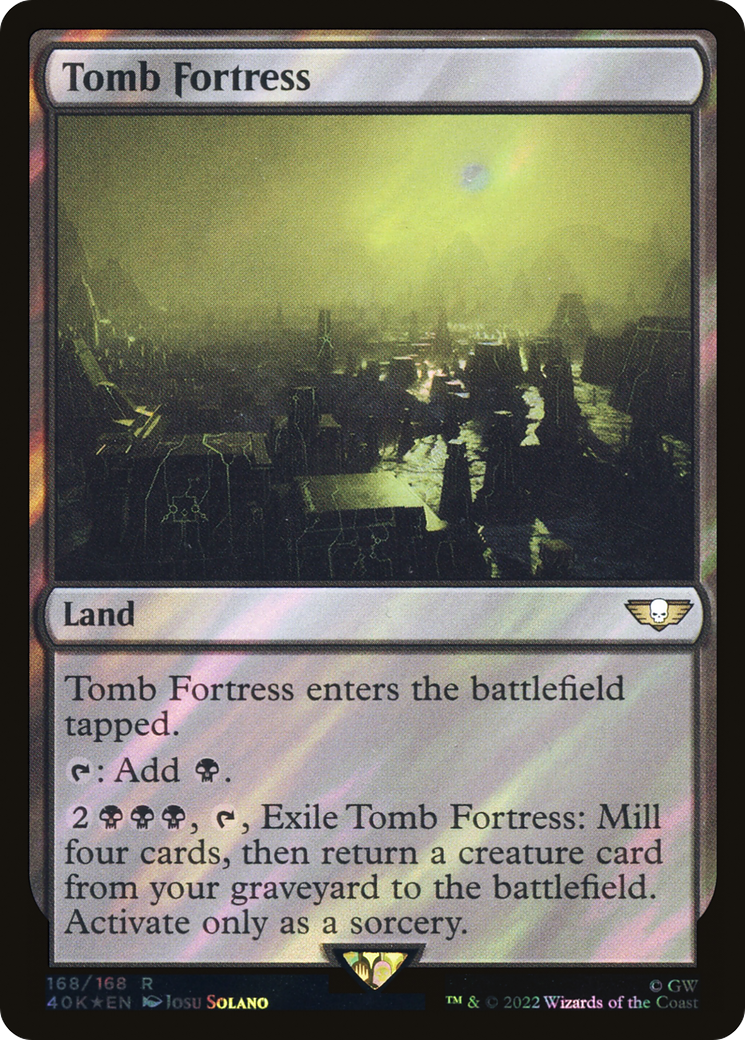 Tomb Fortress (40K-168★) - Warhammer 40,000 Commander Foil