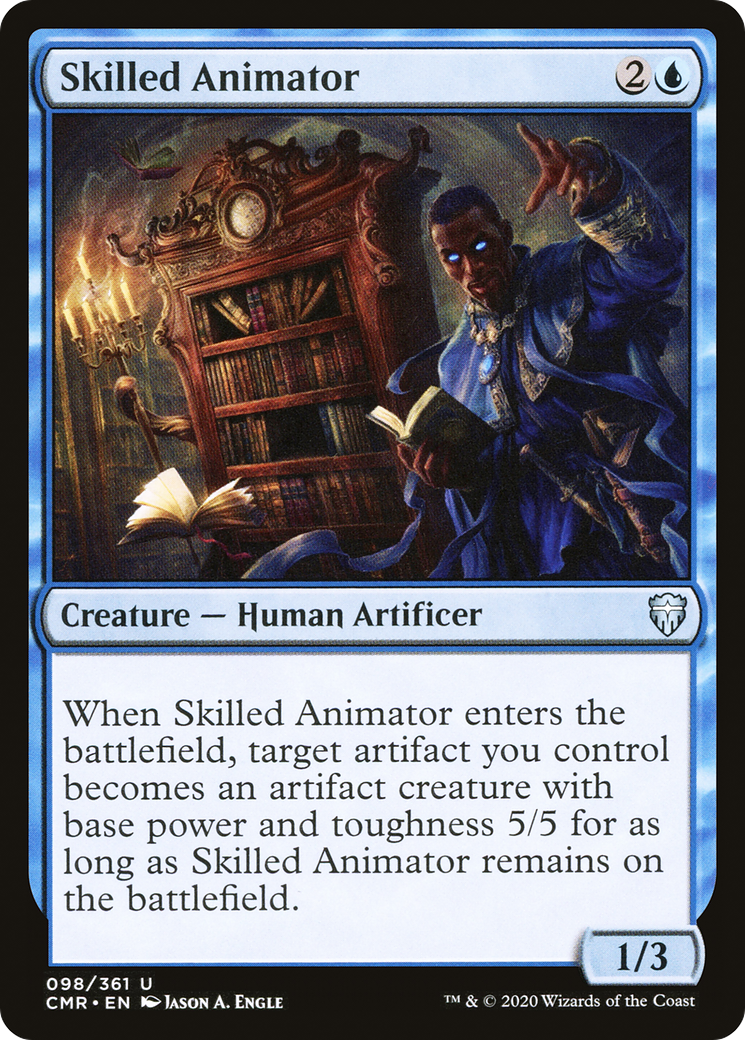 Skilled Animator (CMR-098) - Commander Legends