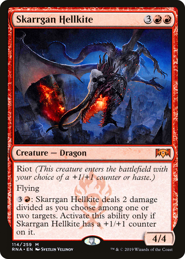 Skarrgan Hellkite (RNA-114) - Ravnica Allegiance