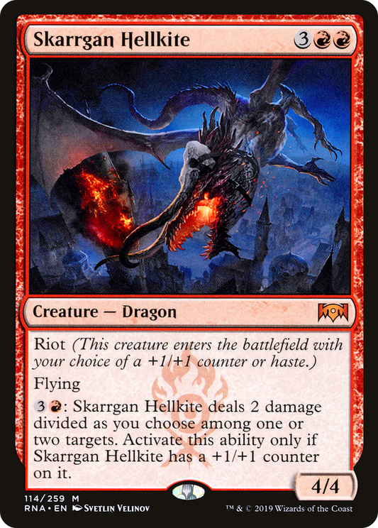 Skarrgan Hellkite (RNA-114) - Ravnica Allegiance