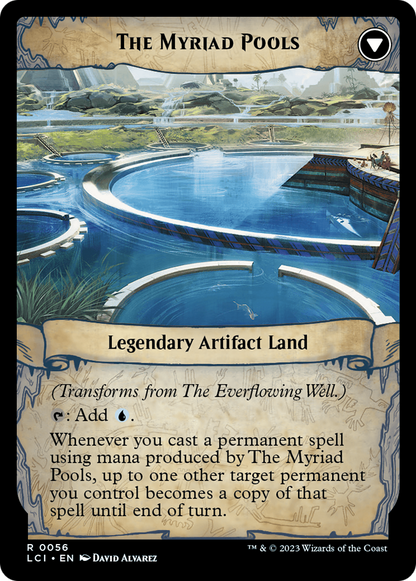 The Everflowing Well // The Myriad Pools (LCI-056) - The Lost Caverns of Ixalan Foil
