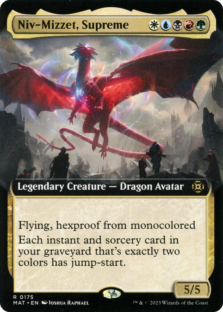 Niv-Mizzet, Supreme (MAT-175) - March of the Machine: The Aftermath: (Extended Art)