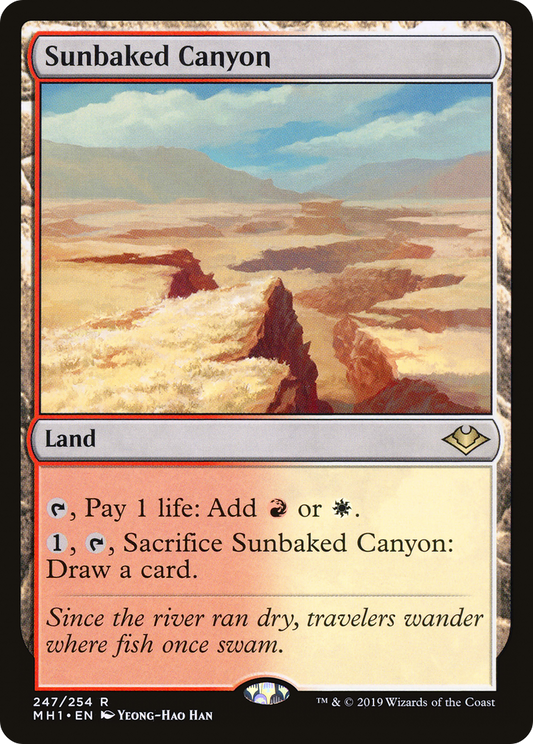 Sunbaked Canyon (MH1-247) - Modern Horizons