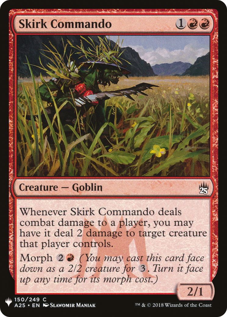 Skirk Commando (LIST-A25-150) - The List
