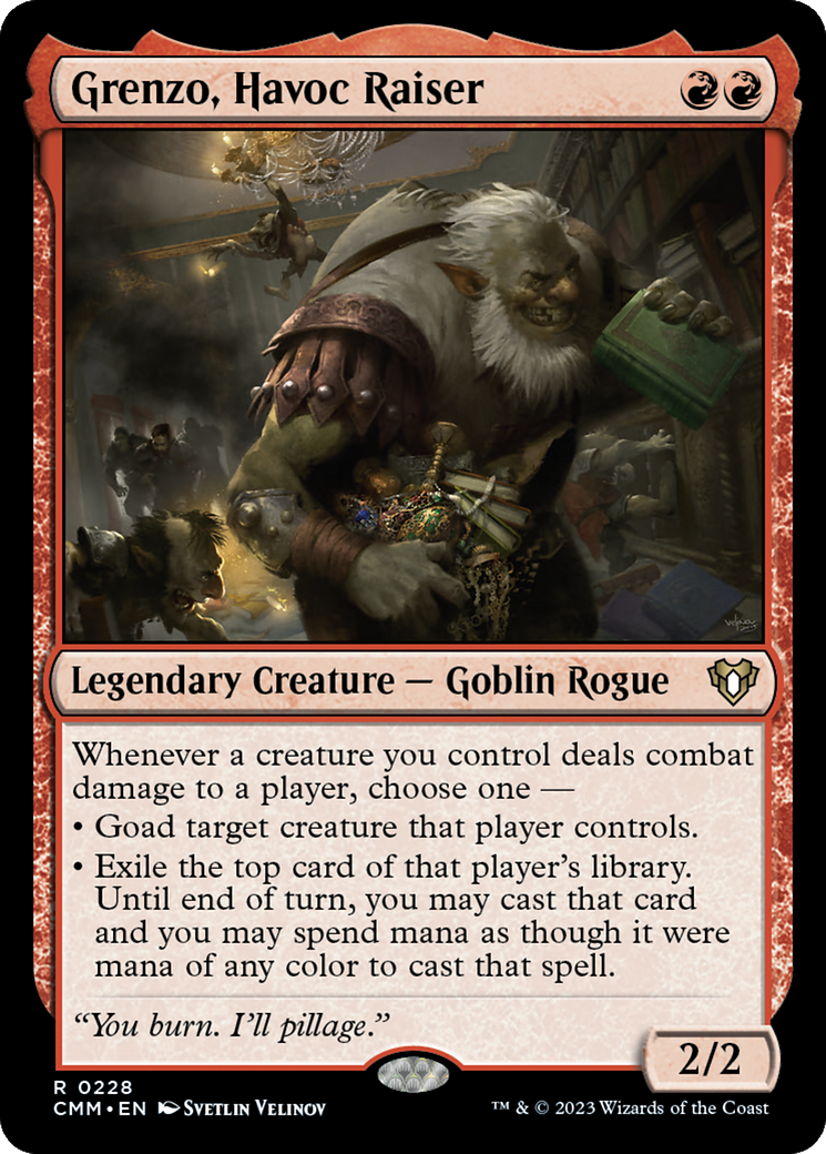 Grenzo, Havoc Raiser (CMM-228) - Commander Masters
