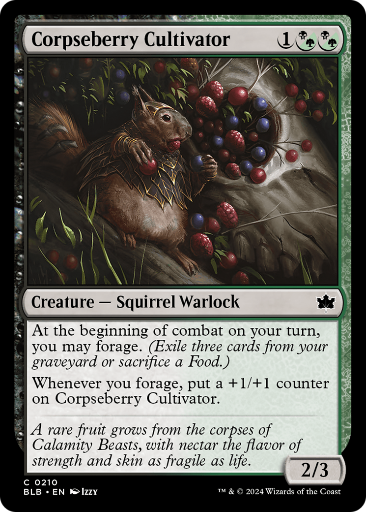 Corpseberry Cultivator (BLB-210) - Bloomburrow Foil
